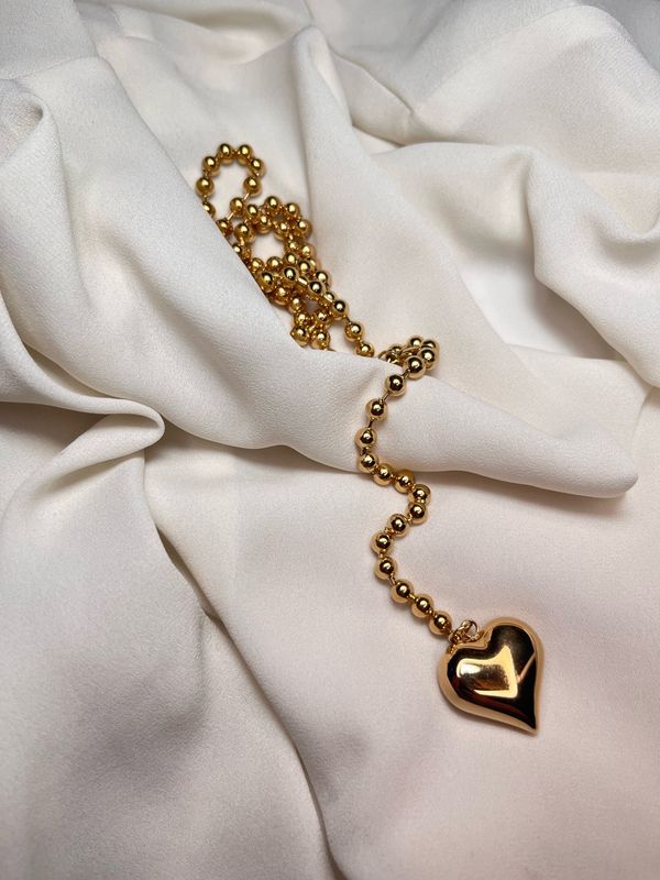 Collana scorsoio love Gold