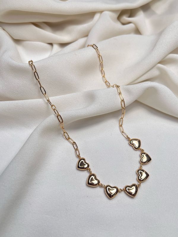 Collana multi amore gold