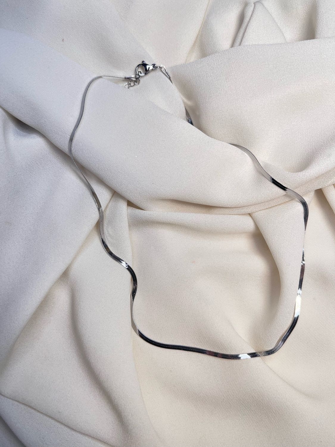 Collana snake mini silver