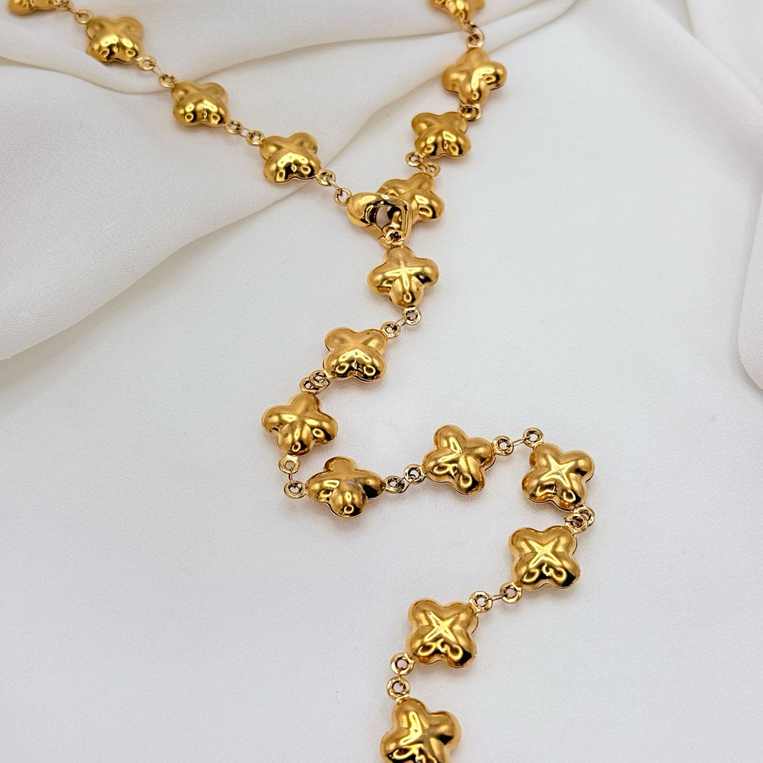 Collana rosario lucky Gold