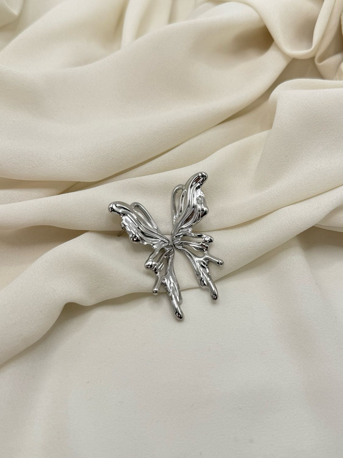 Orecchini Butterfly silver