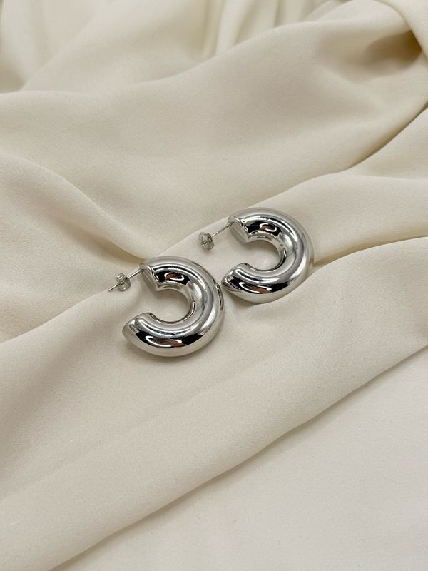 Orecchini chunky silver Orecchini chunky silver