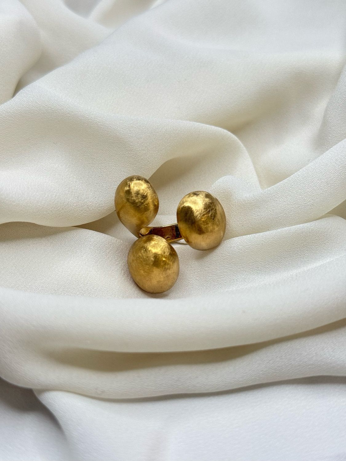 Anello trio bold Gold