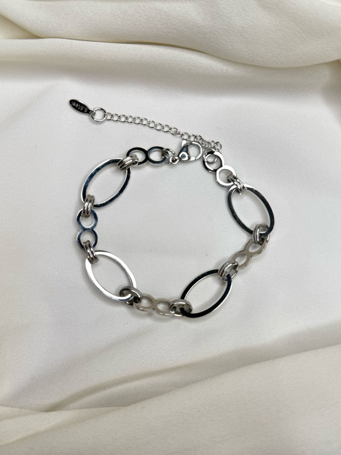 Bracciale catena ovale