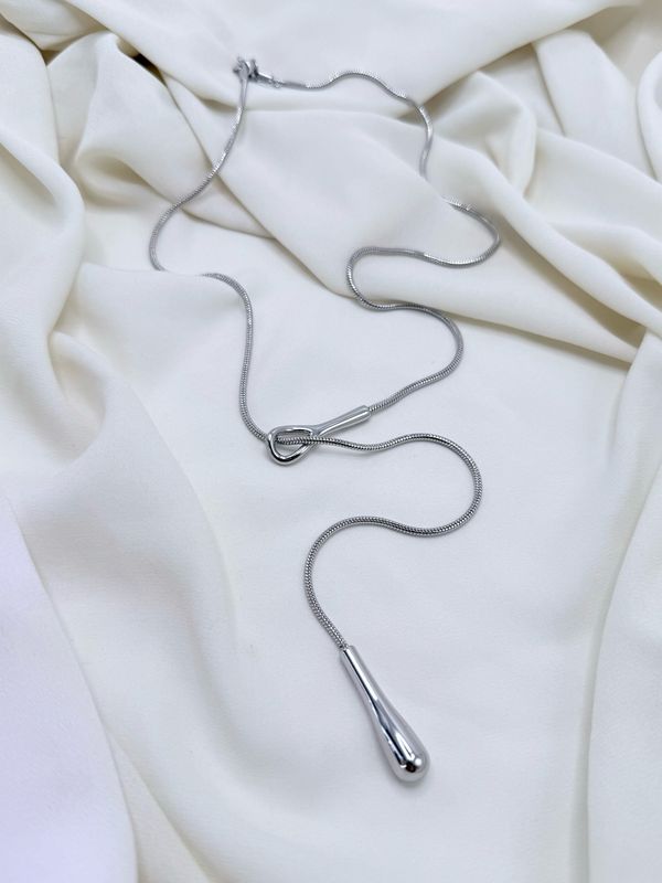 Collana scorsoio silver
