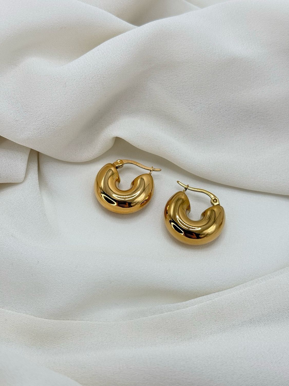 Orecchini micro chubby Gold