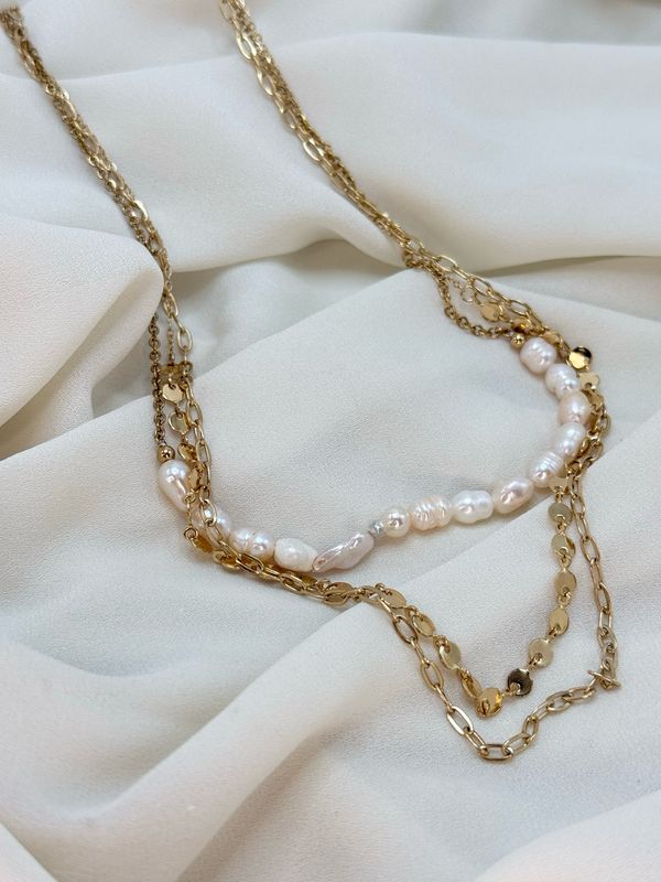 Collana tre fili demure