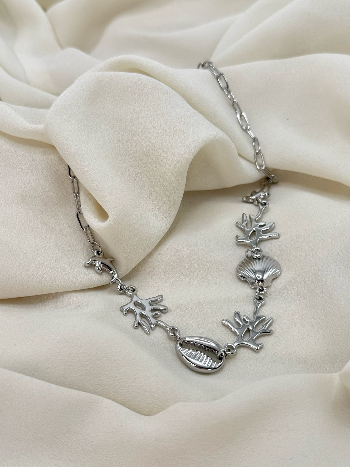 Collana Garoda silver