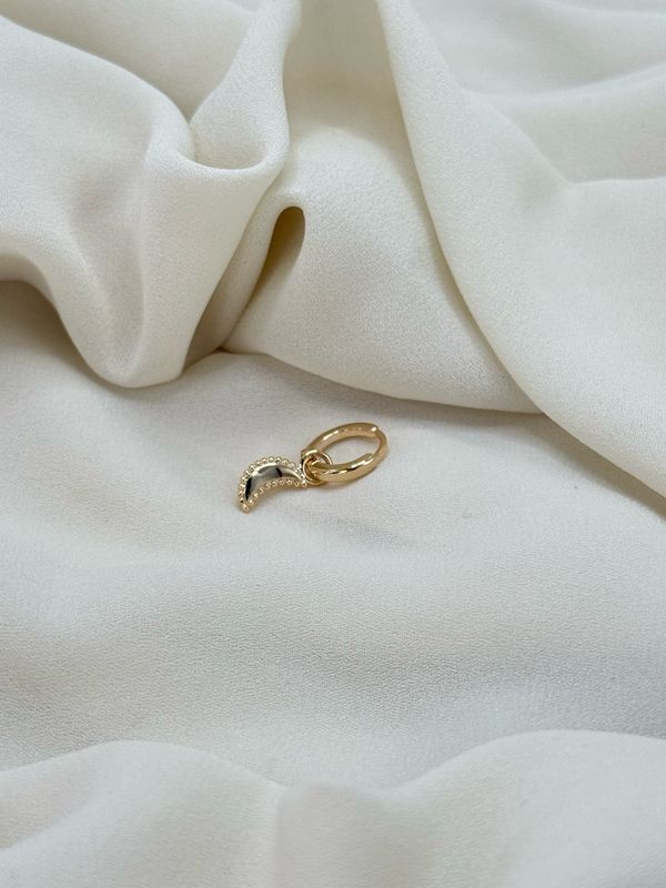 Hoop mini lunetta gold