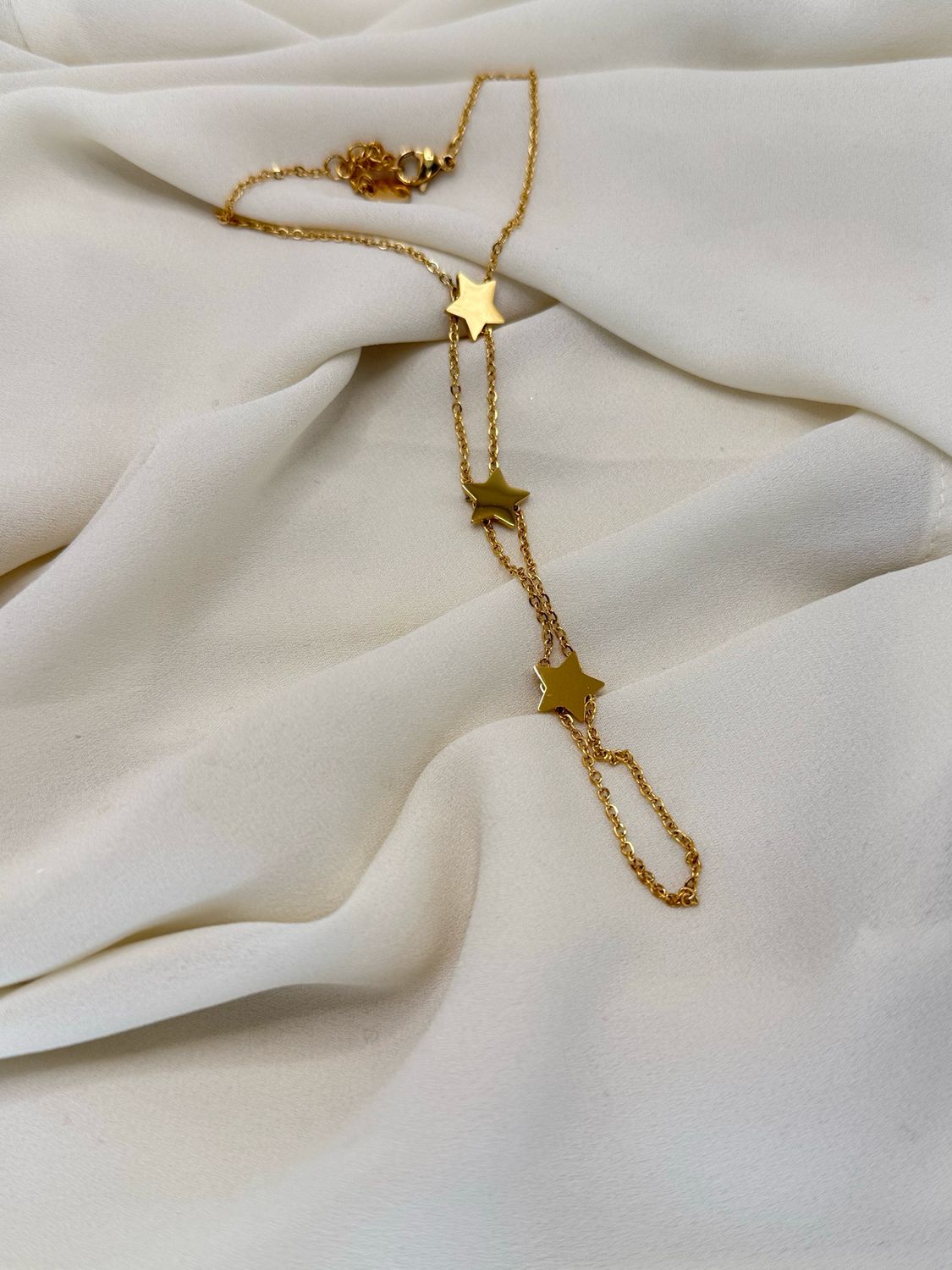 Baciamano stelline Gold