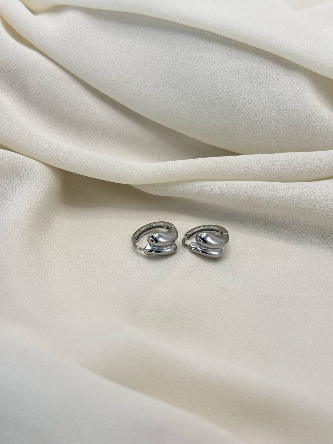 Orecchini baby drop silver