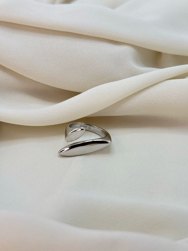 Anello aletta silver