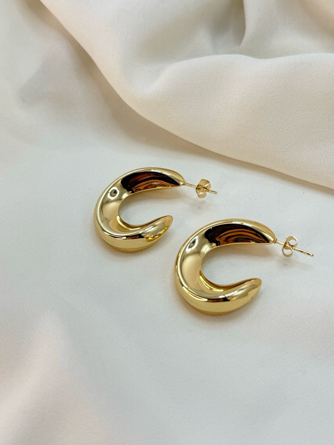 Orecchini twist gold