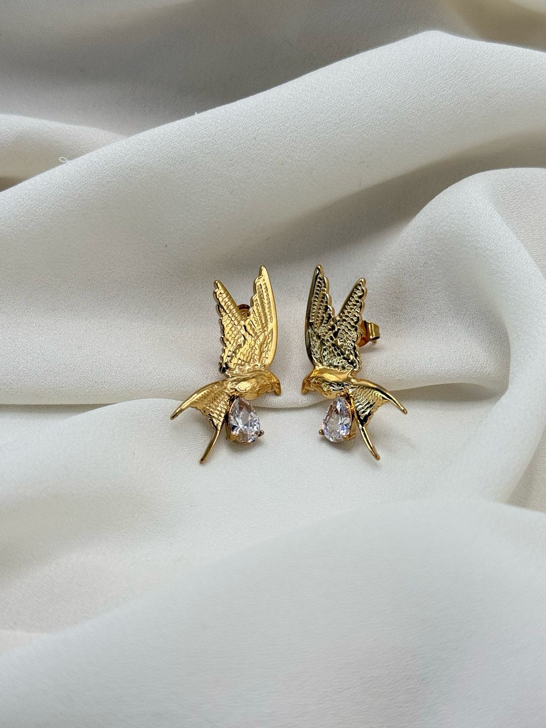 Orecchini Bird Gold