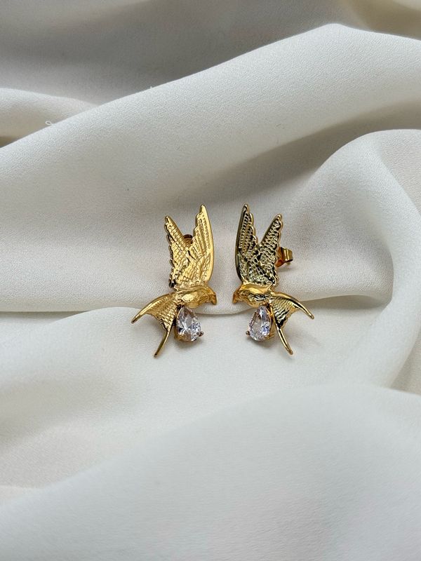Orecchini Bird Gold