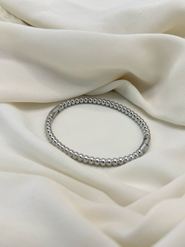 Bangle bollicine silver