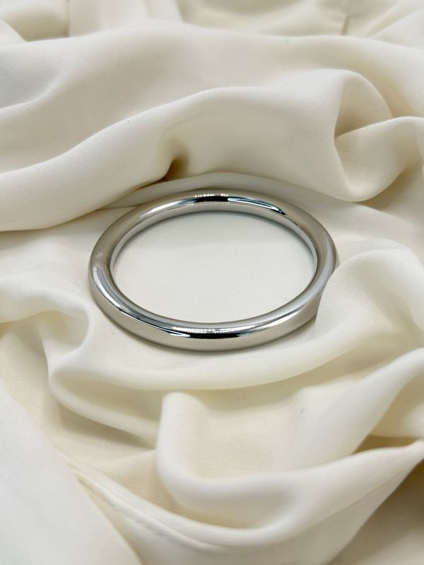 Bangle minimal m silver