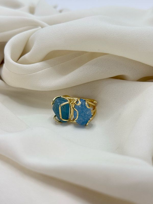 Anello aura celeste