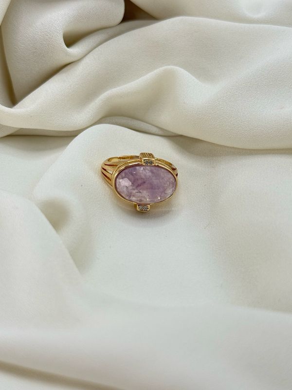 Anello aria lilla