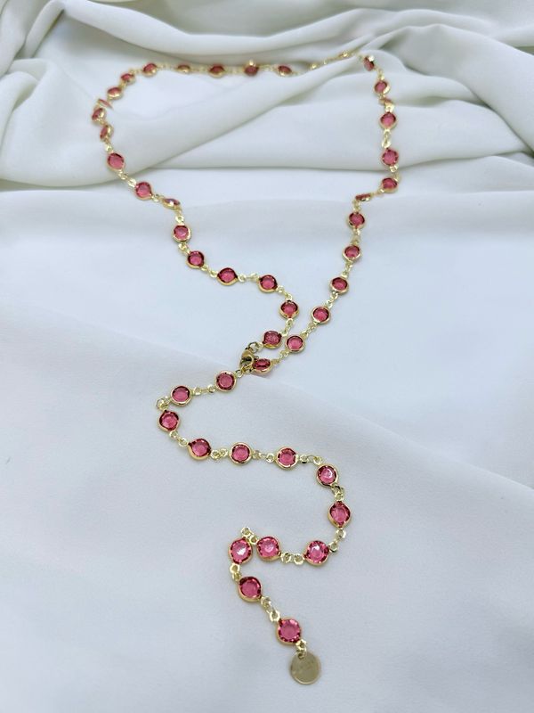 Collana rosario fragola onion