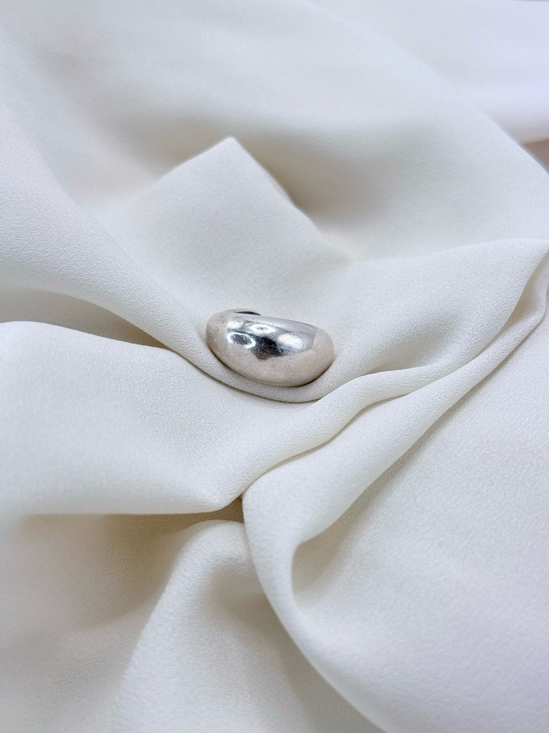 Anello da mignolo fascia bold