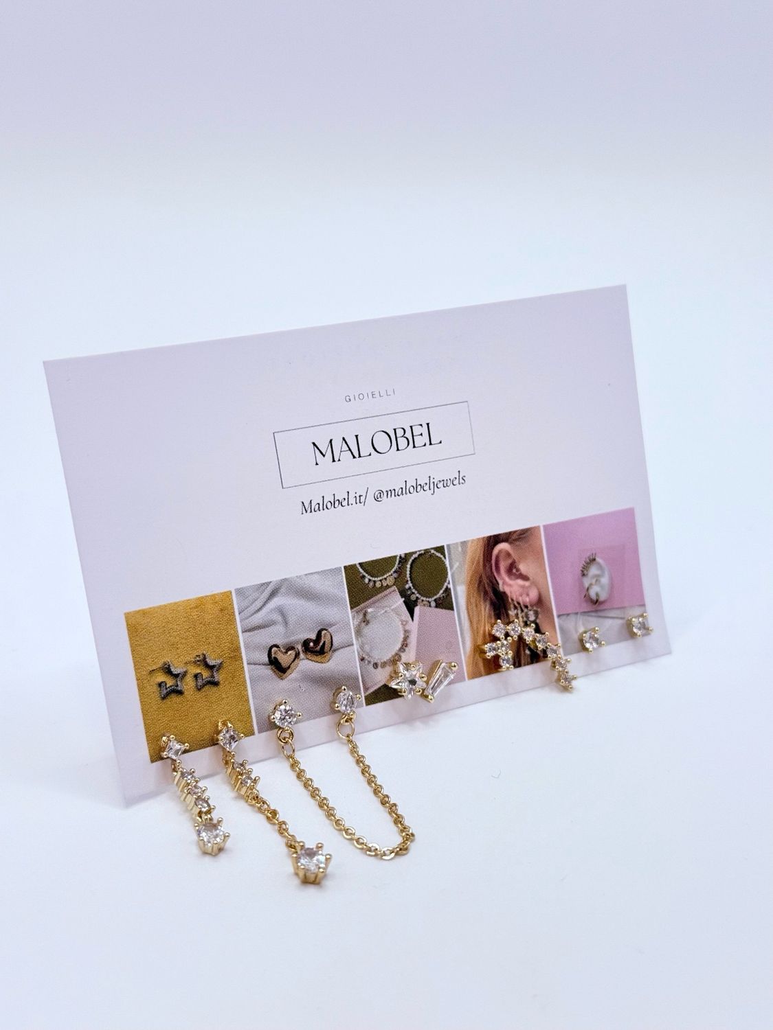Kit micro orecchini Gold