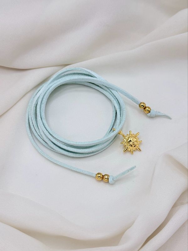 Chocker sole/luna celeste