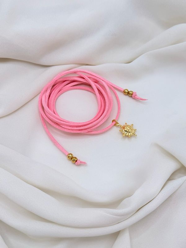 Chocker sole/luna rosa