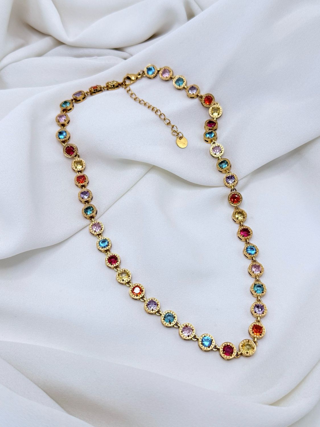 Girocolli round multicolor Gold