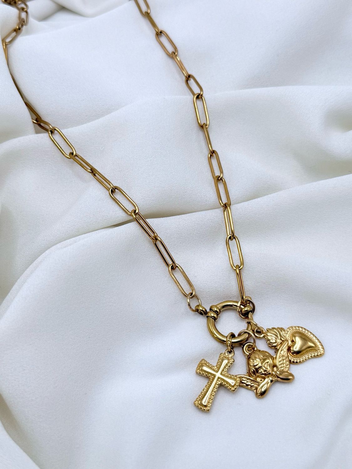 Collana proteggimi gold
