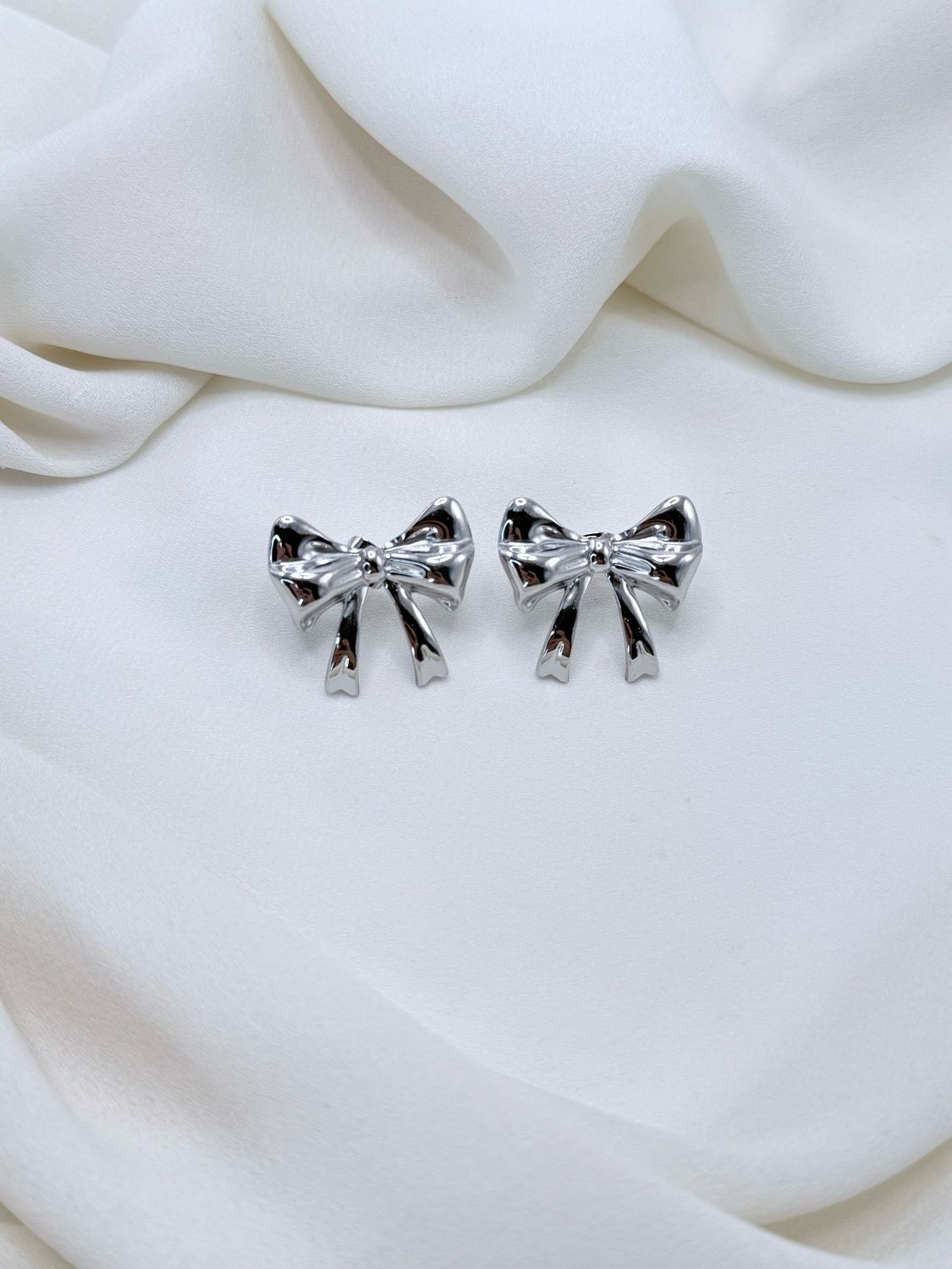 Orecchini fiocchetto silver