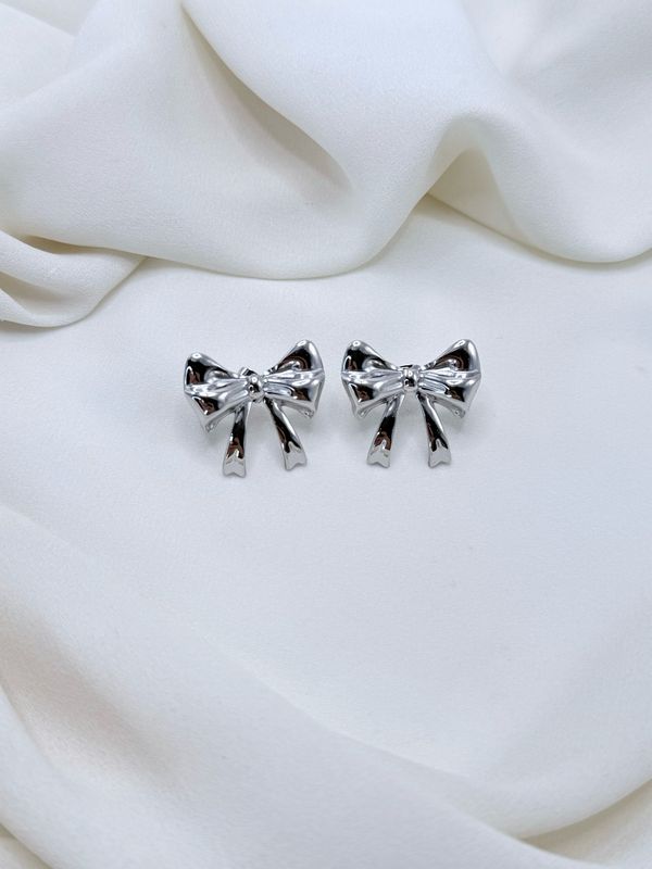 Orecchini fiocchetto silver