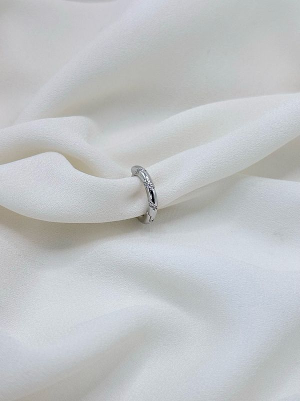 Hoop Slim light M silver