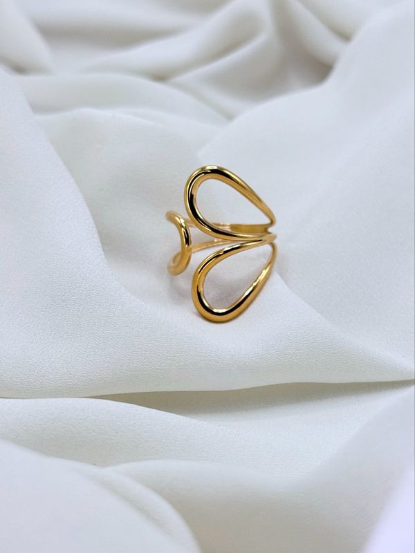 Anello petalo