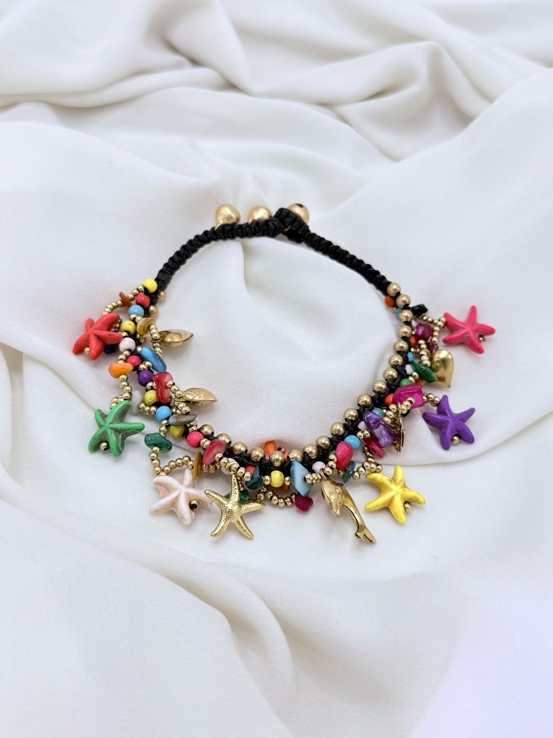 Cavigliera sonaglio multicolor