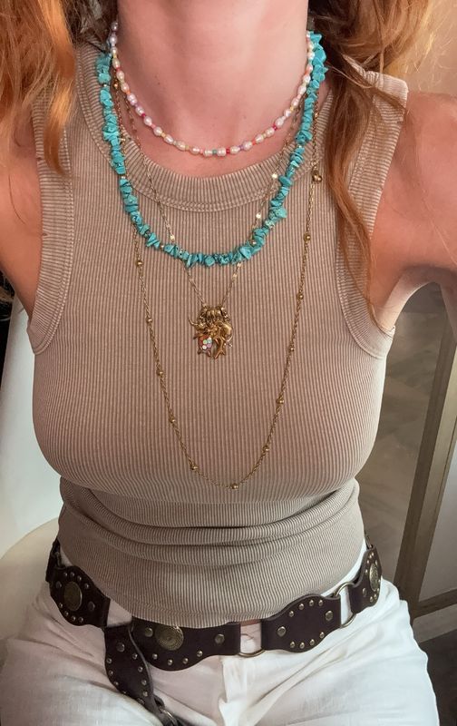 Collana turchese