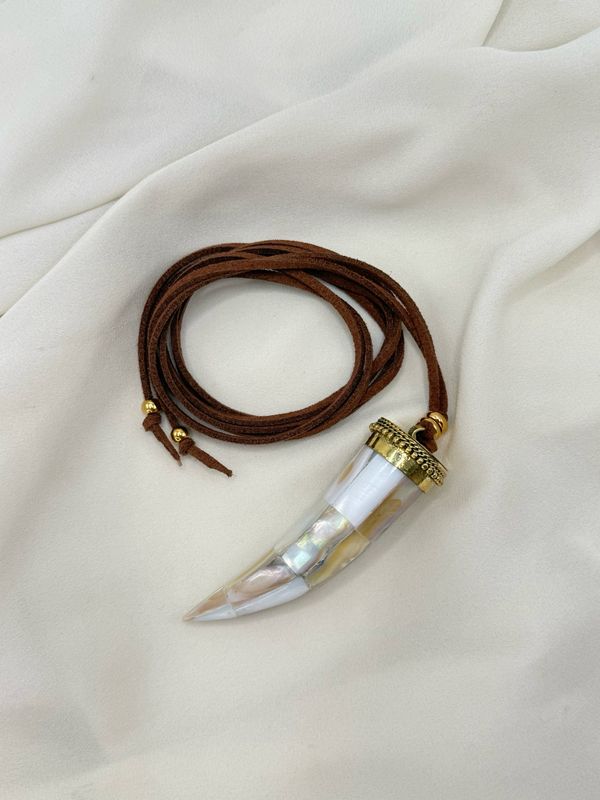 Chocker corno madreperla