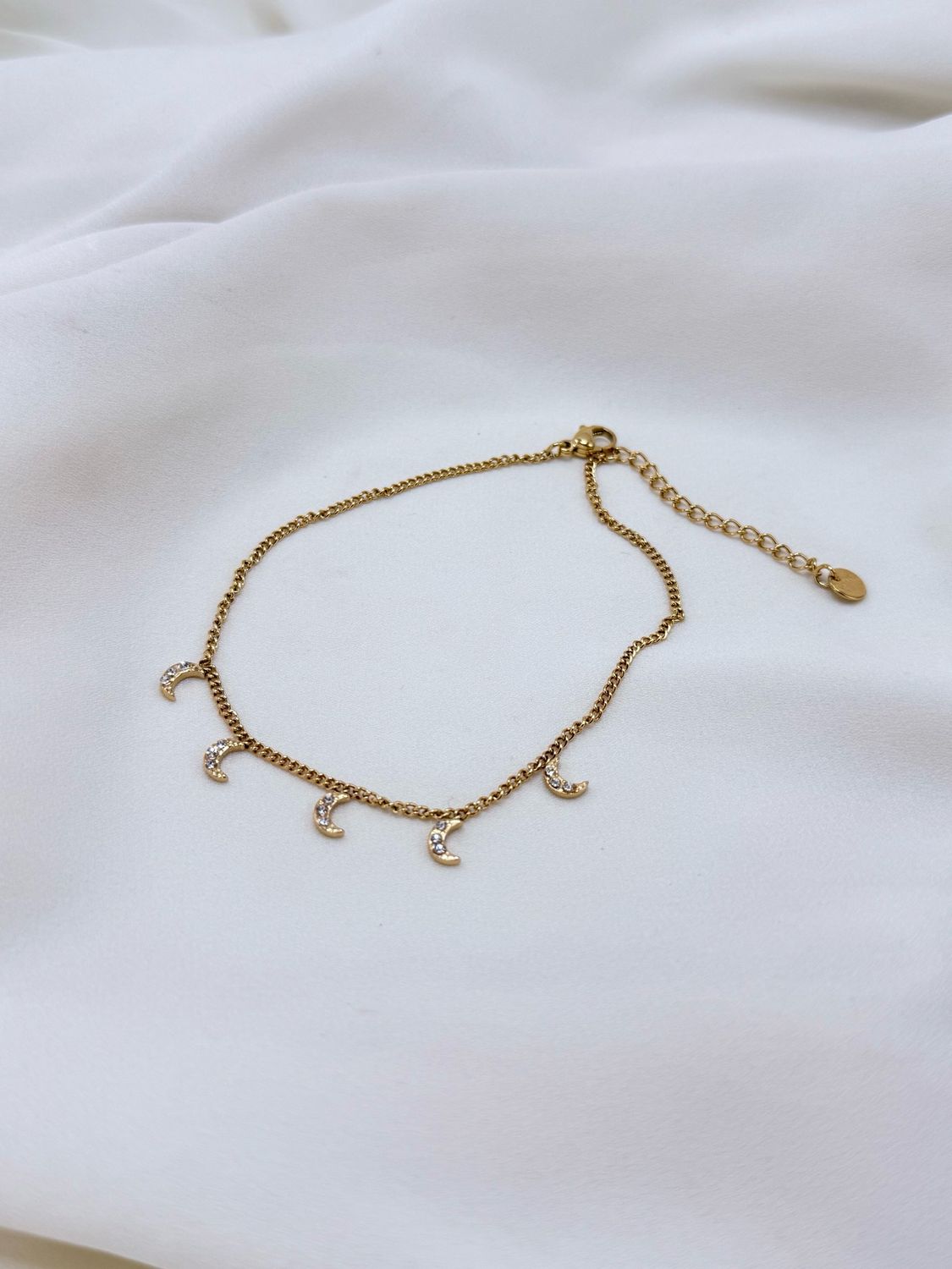 Cavigliera lunette gold