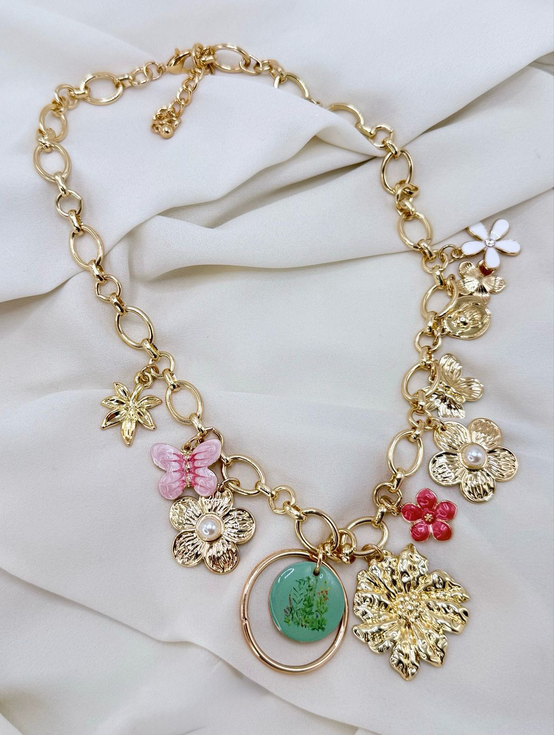 Collana charms Garden