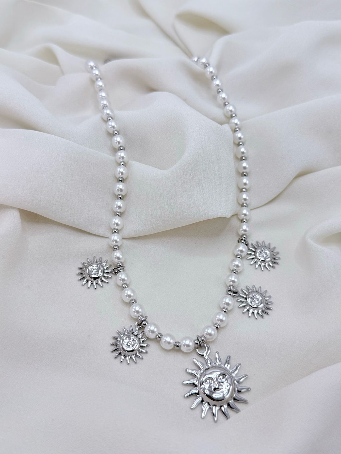 Girocollo follow the sun silver