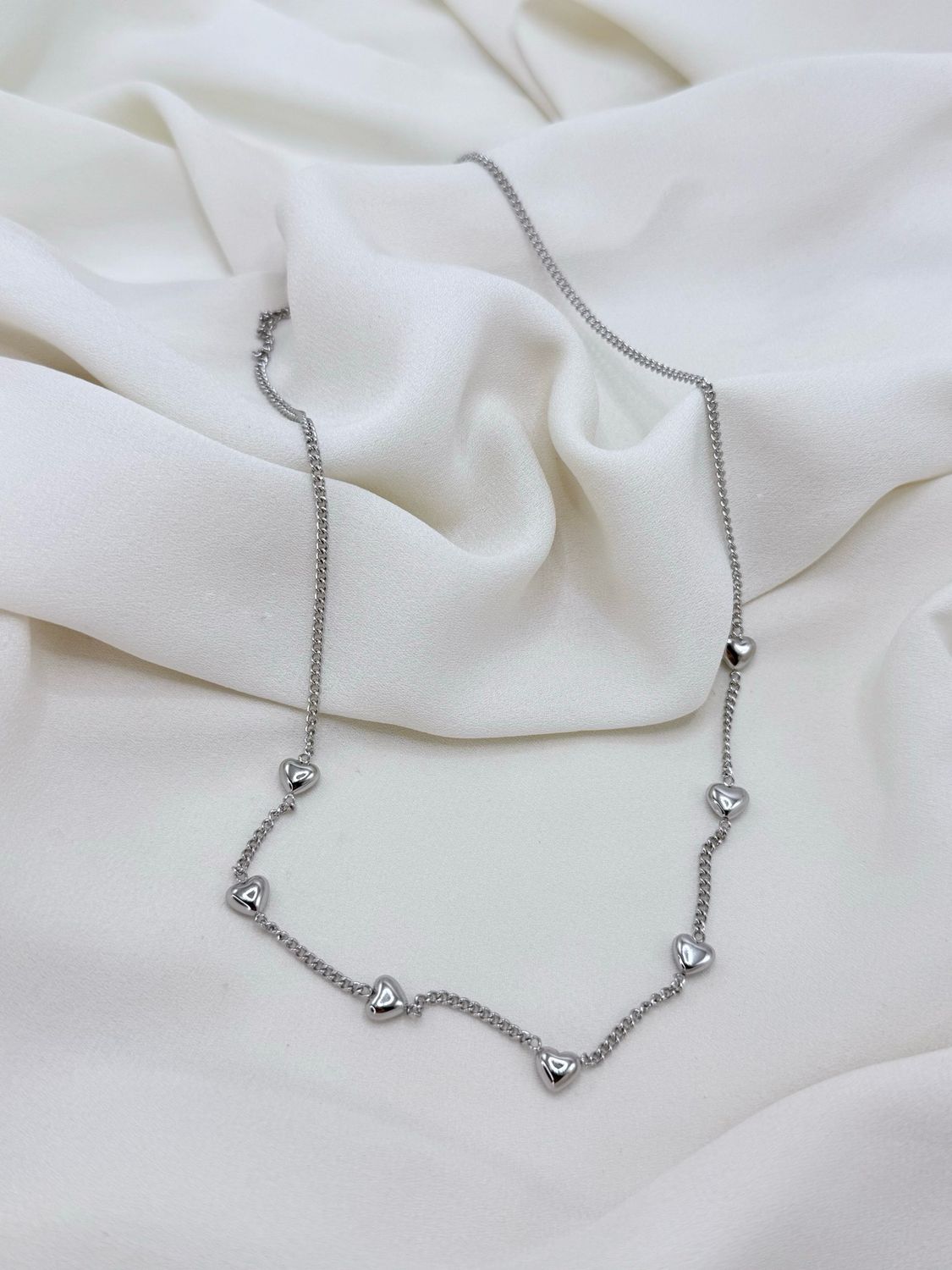 Girocollo little love silver