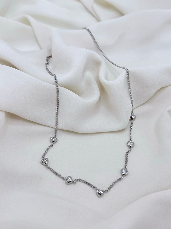 Girocollo little love silver