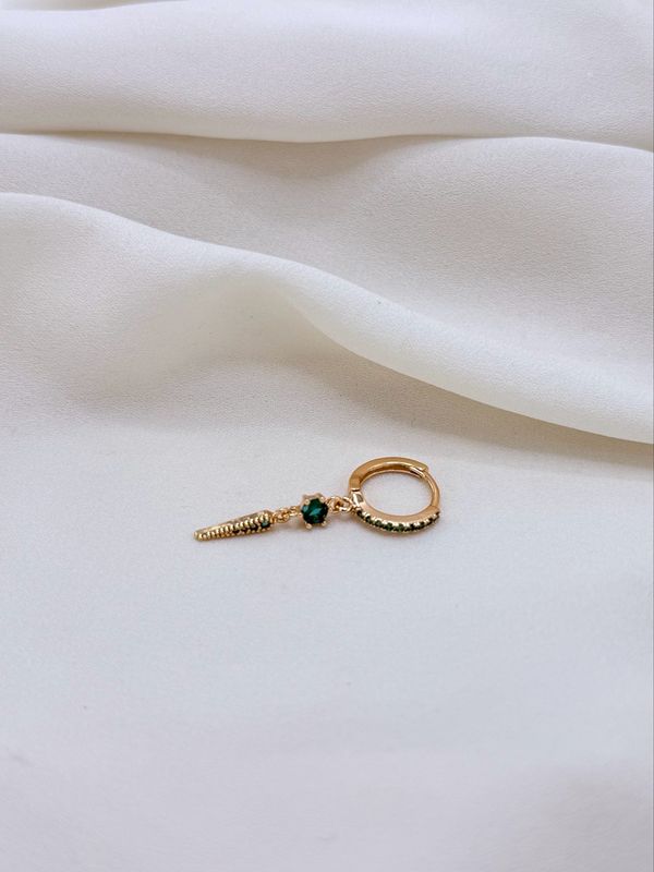 Hoop spike verde