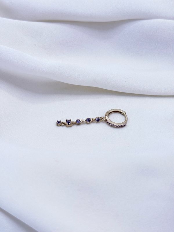 Hoop pendol lilla