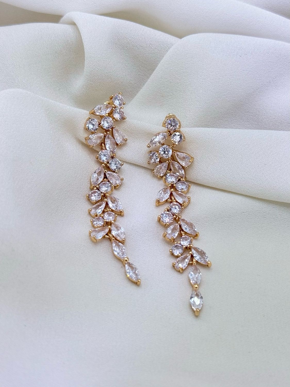 Orecchini bouquet gold