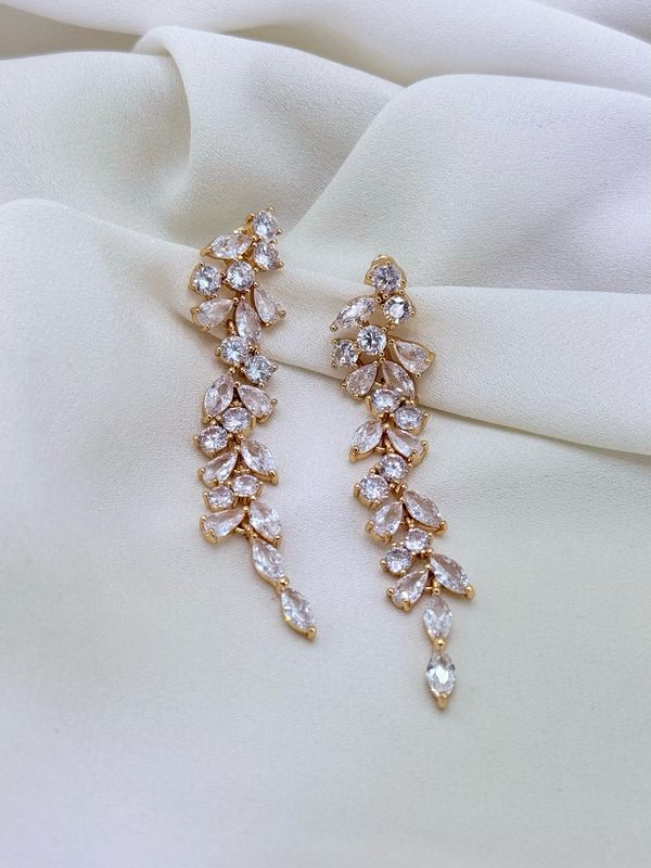 Orecchini bouquet gold