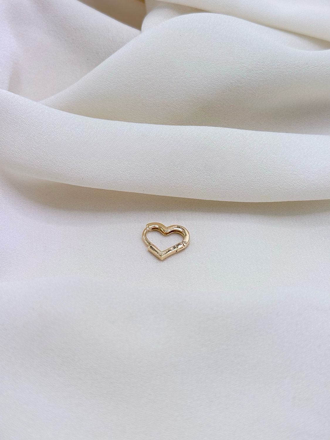 Hoop cuoricino Gold
