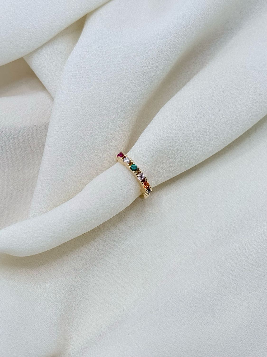 Hoop Slim multicolor Gold