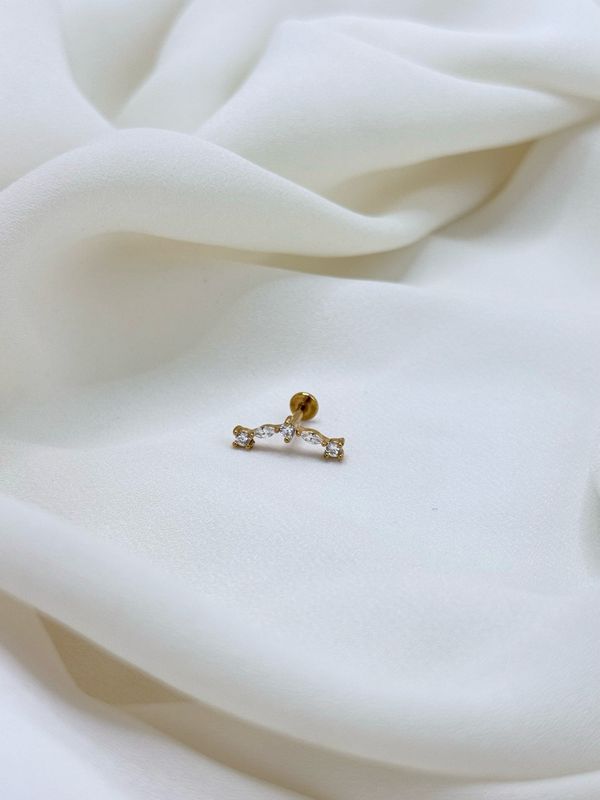 Piercing costellazione Gold