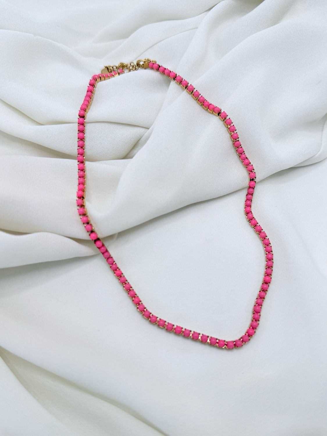 Girocollo tennis fucsia